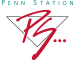 Penn Station Retro Triangle Logo