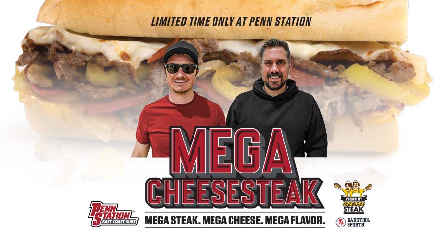 Mega Cheesesteak Promotion